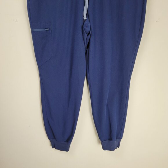 Figs Zamora Jogger Scrub Pants XXL Navy Blue - Picture 3 of 10